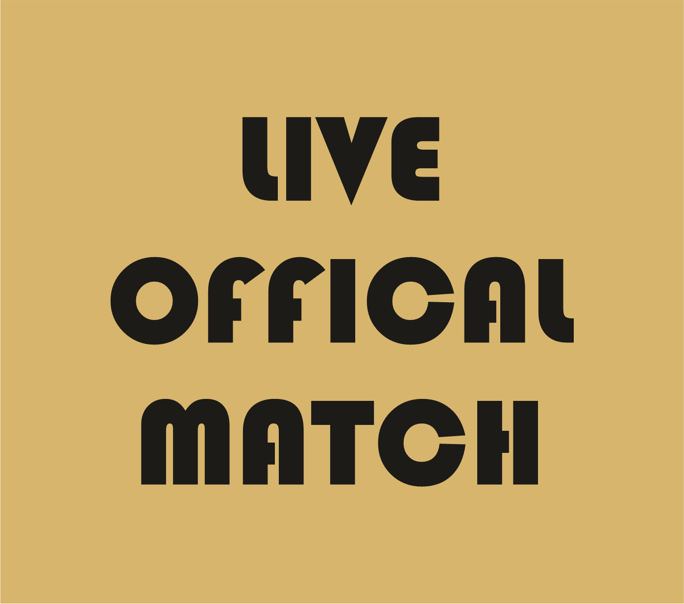 Official Live Matches